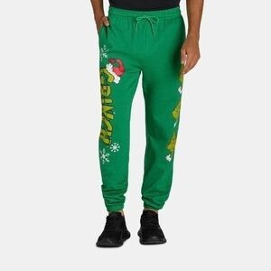 NWT. DR. SEUSS The Grinch Men's Jogger Pants